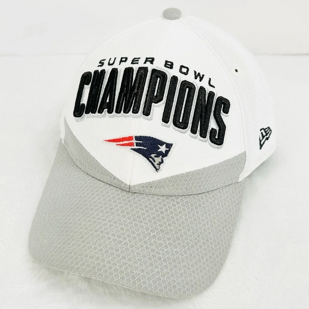 New Era New England Patriots Super Bowl 53 Champs 9FORTY Hat Cap Adjustable Snap